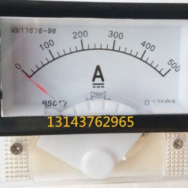 指针直流电流表85C17-500A 75MV 600A 750A 800A 1KA  85C17-A