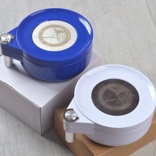 华逸迷你型特小号饵料盒拉饵盘强磁全磁拉丝食盒筏钓箱钓椅插地用