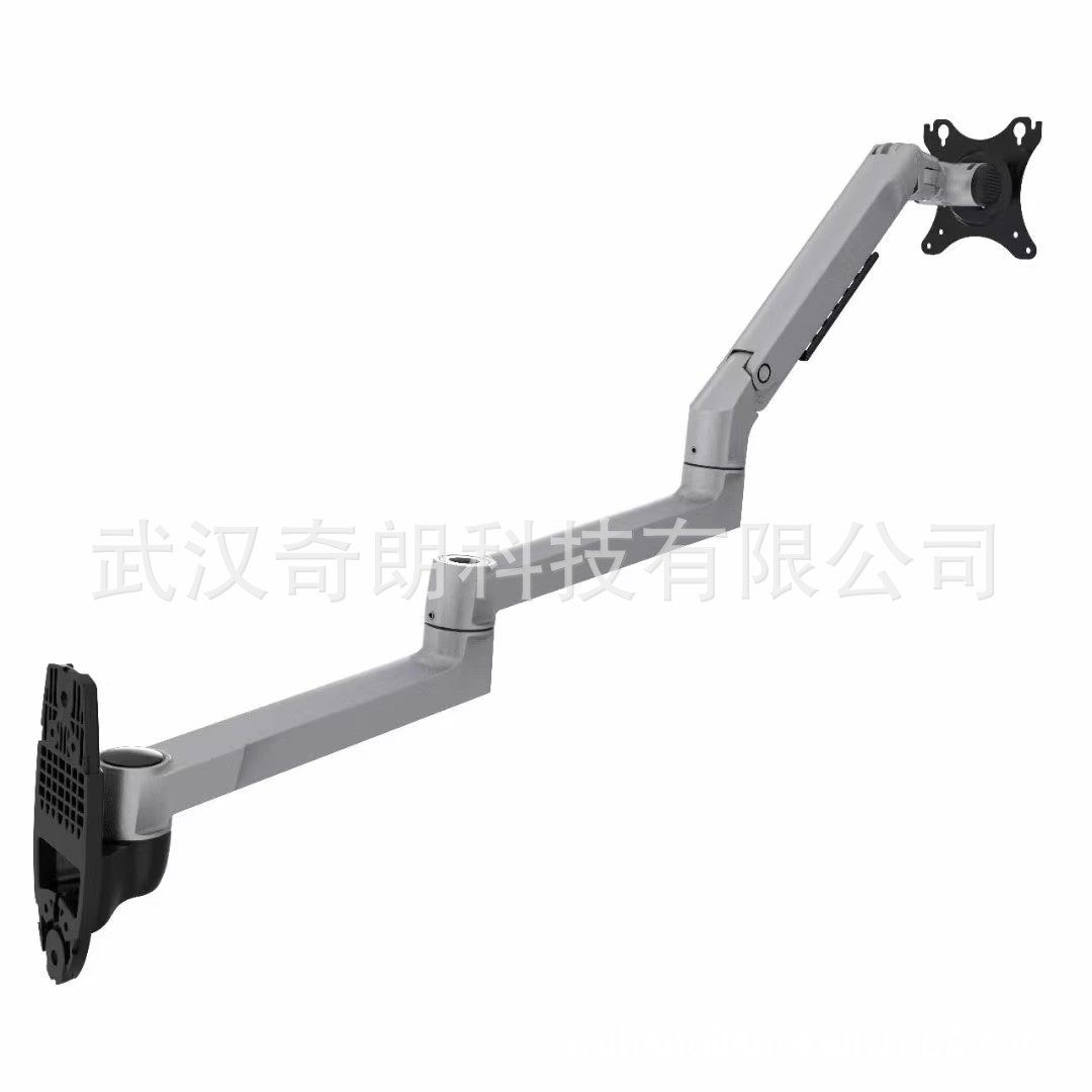 新视纪V6-B壁挂加长款电视电脑显示器支架通用VESA挂架机械弹簧
