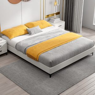 排骨架床床体矮床无床头床现代简约实木床民宿床架子日式床儿童床