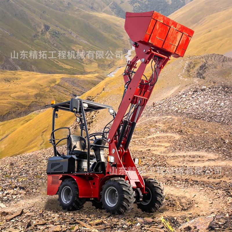 出口小型装载机 工程农用轮式小铲车 HTDL06轮胎式装载机