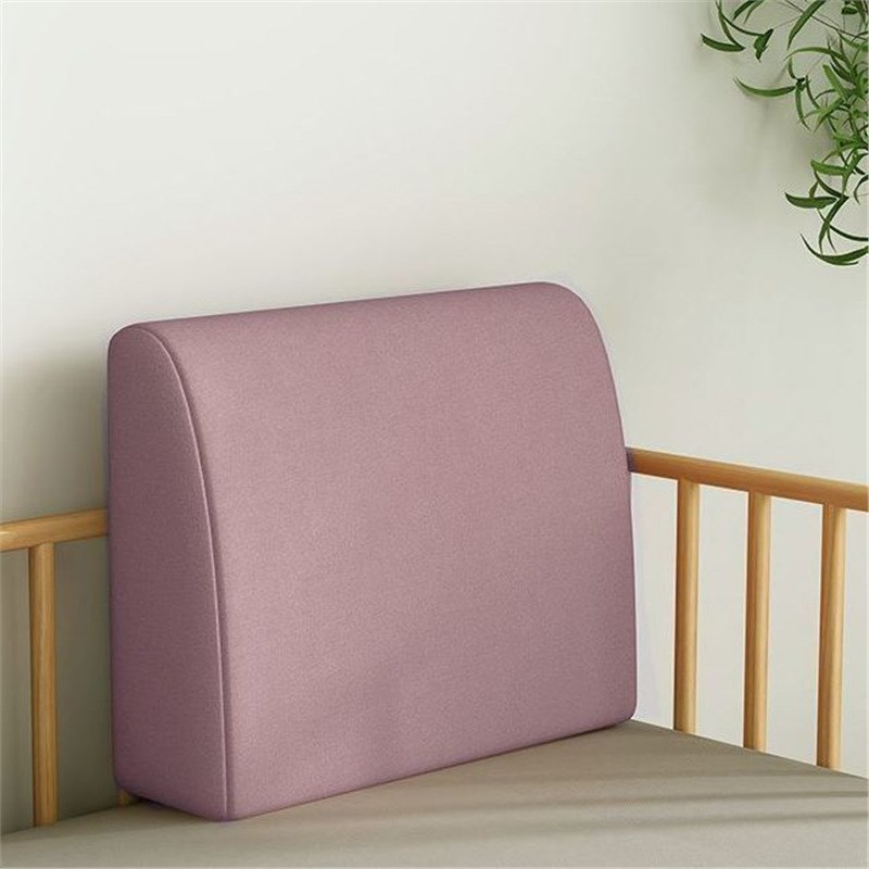 沙发靠垫大靠背高密度海绵弧形实木沙发腰靠背床头舒适靠枕硬靠垫