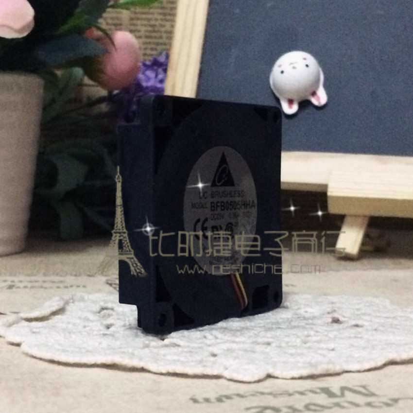 台达 50*10mm双滚珠 5CM鼓风机涡轮离心风扇 5V 0.36A BFB0505HHA