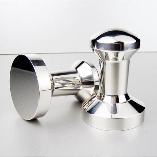 不锈钢一体成型压粉器压粉锤手柄实心填压布粉器58MM