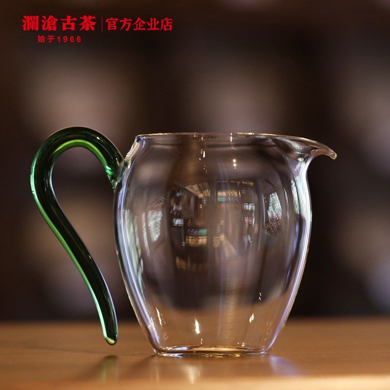 澜沧古茶公道杯 耐热玻璃茶海 分茶器 200ml左右透明公道杯