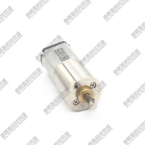 16GA-030微型直流减速电机齿轮3V-12V马达防尘大力矩小机器人用