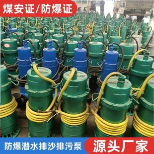 N矿用隔爆型潜水排沙电泵大流量排污泵660v 120 BQS50