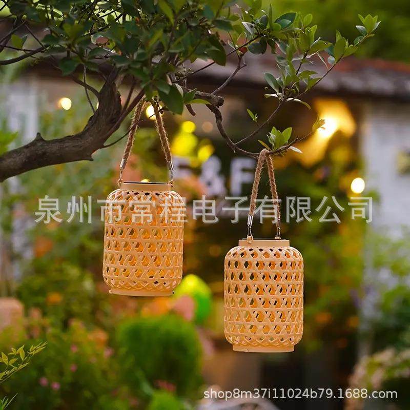 太阳能仿竹灯笼过节灯笼仿藤编庭院户外灯装饰灯笼中式竹编灯笼,农用物资,其他肥料,淘宝优惠券,粉丝福利购,淘宝优惠卷