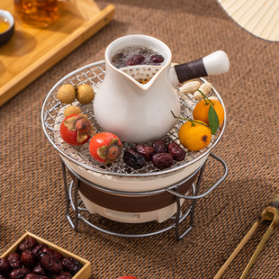 TOUCH MISS日式围炉煮茶器装备炭炉子户外碳火烤茶壶家用室内网红