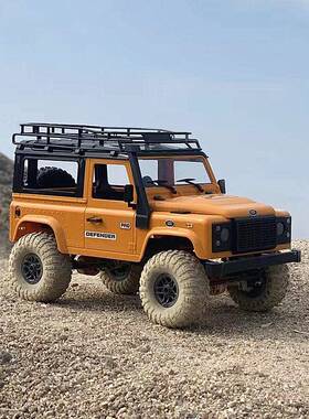 莽牛MN90四驱1:12攀爬车D90卫士遥控车全比例越野车儿童玩具