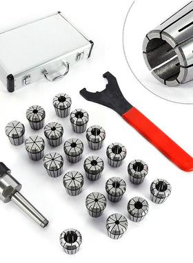 ER32弹簧夹头套装19Pcs雕刻机铣床用弹性筒夹19支装电商