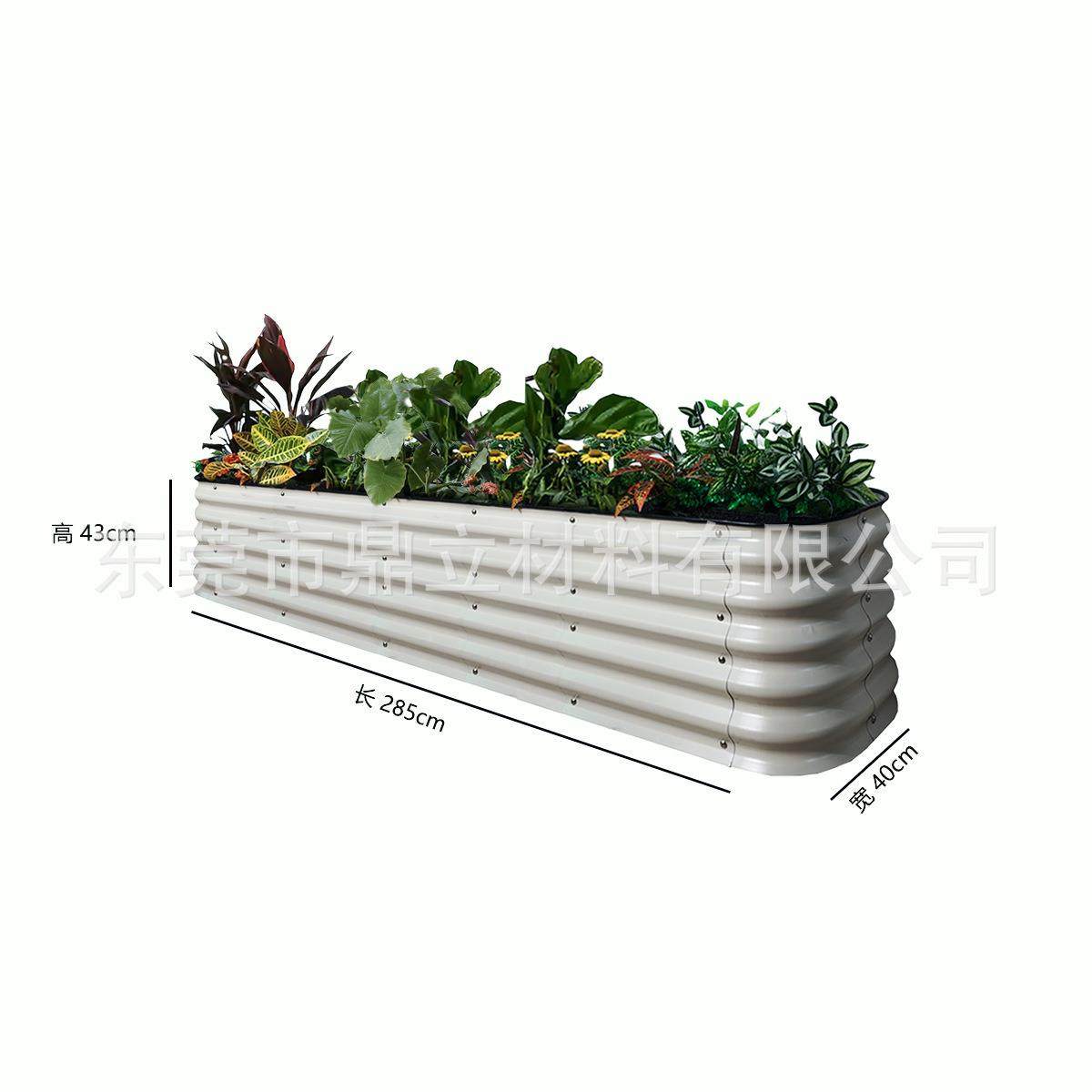 32英寸高40宽金属花园床镀锌板种植箱种菜框花圃花箱花槽马槽,节庆用品/礼品,新娘配件,淘宝优惠券,粉丝福利购,淘宝优惠卷