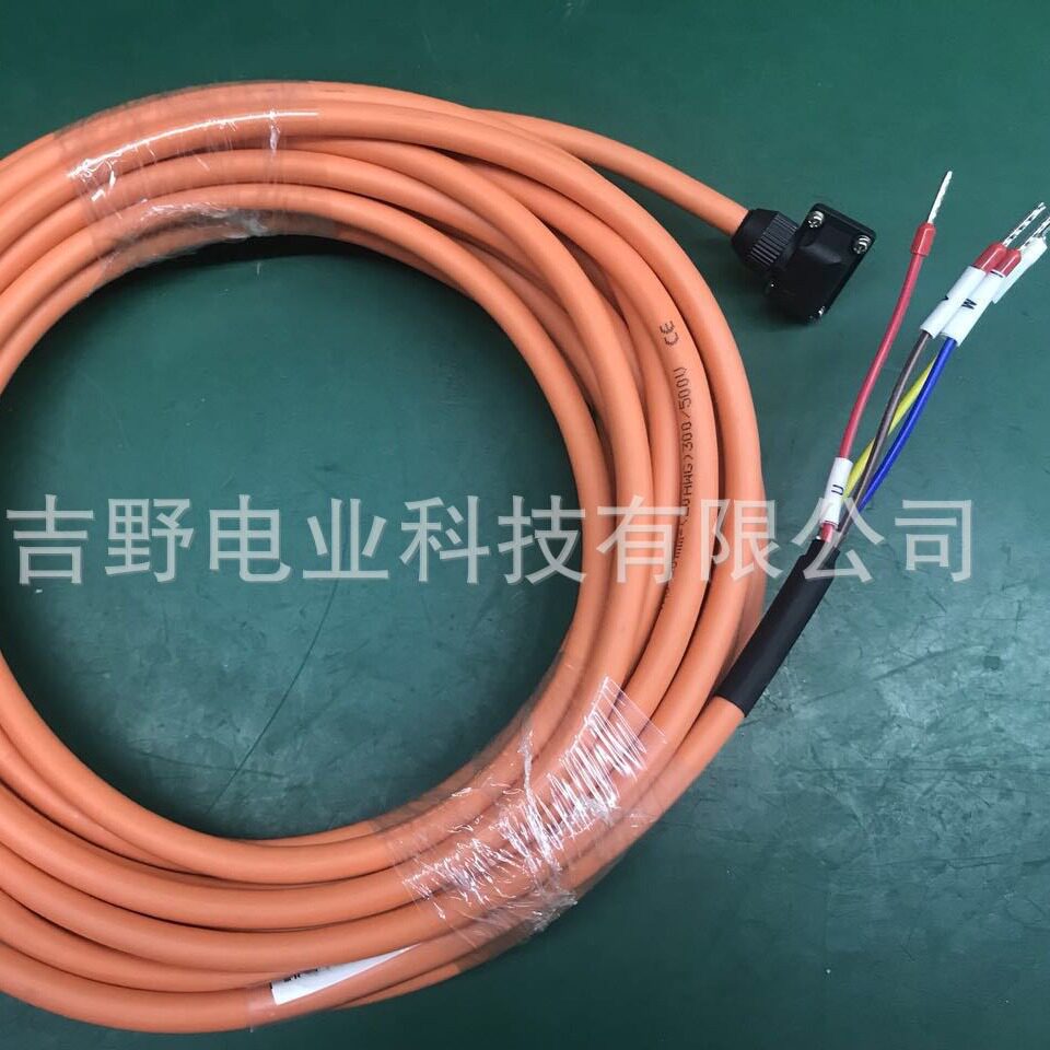 动力线JZSP-C7M10F-03-E/JZSP-C7M12F-03-E不带刹车线