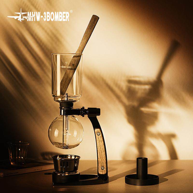 MHW-3BOMBER轰炸机暮光虹吸壶虹吸式咖啡壶光波炉 家用手工煮蒸馏