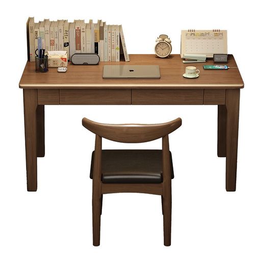 实木窄书桌宽40/50CM小户型家用写字办公桌简约电脑桌学生学习桌