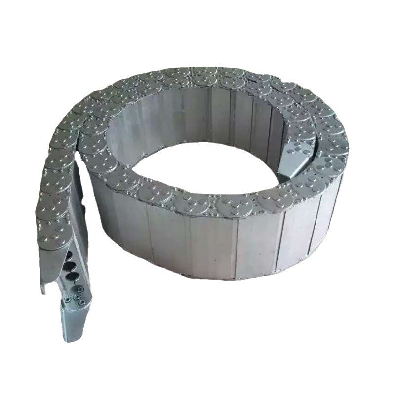 供应机床全封闭钢铝拖链数控钢制拖链机床TL型全封闭钢铝拖链