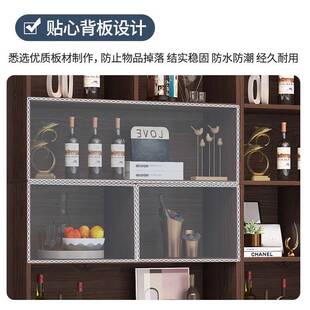 酒柜展示柜家用客厅玄关柜简约现代置物架落地柜靠墙隔断柜子酒架