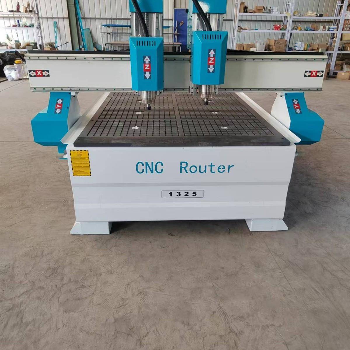 1325数控雕机刻机四工橱序开机料全自动家具柜门板下料机木工械设