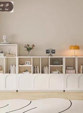 客收纳置物柜子格子柜网红组合书柜落厅柜储物矮柜地自由书VEH架