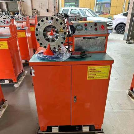 缩管SQL机高油管扣压压机大管压管机全自动棚锁钢管机