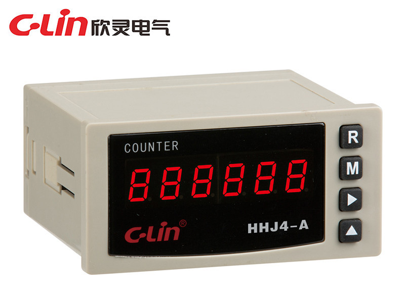 欣灵 HHJ4-A(N、C、F、X、R多制式)数显计数继电器 AN-6S、HU96J