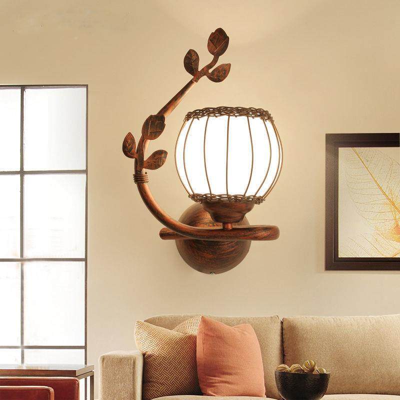 新款法卧室复壁灯新中式仿古客厅房间墙壁无品牌/灯古典古壁式主