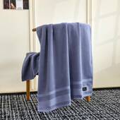 2全025新款 素色棉加酒YR202507大加厚浴巾藏80x160断档工艺店民宿