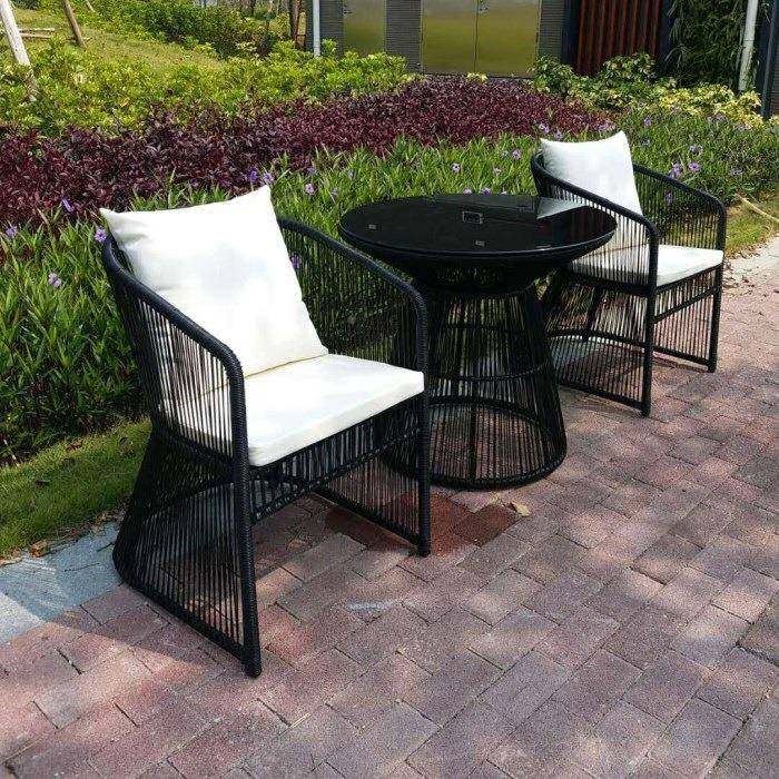 拉条藤椅创意台户院外阳件台桌椅组合室外庭仿藤家具休闲露藤椅茶,商业/办公家具,商用藤编家具,淘宝优惠券,粉丝福利购,淘宝优惠卷