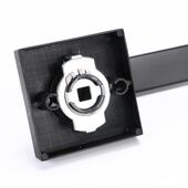 锌合702金门锁锁套锁黑手色执手锁现代锁金属门锁室内门锁门房间