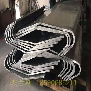 豪华别墅仿木纹铝窗花价格 经销商沿线改造装饰中式铝花格 杰兰斯