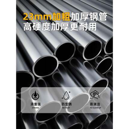 卧?简易衣房柜家用室组装布衣用柜全钢架加粗加厚结S956565实耐出