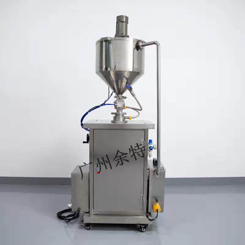 膏厂家供GFB半自动水循环灌装机|发蜡蜂蜜体全自加热保温动灌装直