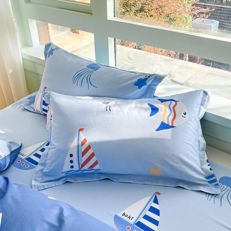 被0套单件棉10全棉纯被罩单人单独儿童10x200被单1580x220LT1.5米