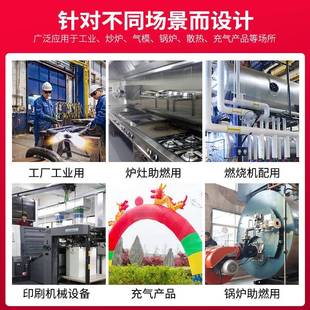 中压机吹吸尘粒1.5W吸尘送风业离心工式 NNNK鼓风机380v铝壳风2.2K