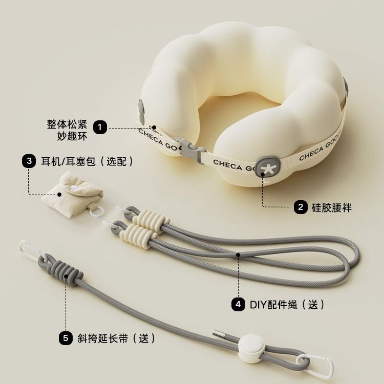 u型枕旅行便颈枕飞机携睡觉枕头脖显眼包子脖形枕显眼包护颈u枕跨
