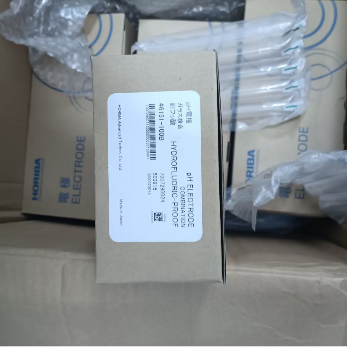 HORIBAPH探头6108-100B耐酸