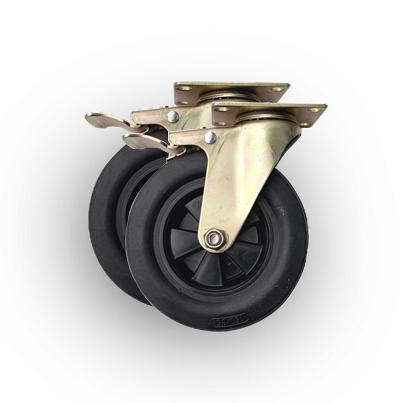 厂家及大容量户外无盖及清运车件配大609容量塑料清运车轮毂