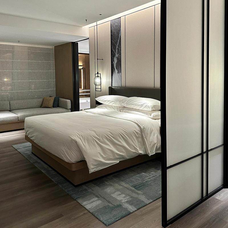 简约轻奢酒店572馆具宾专用床民家宿公寓单人双人箱床头电视柜床,商业/办公家具,成套酒店家具,淘宝优惠券,粉丝福利购,淘宝优惠卷