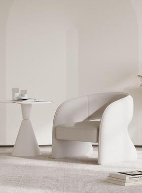 待创单意HXdy2023网红人沙发客厅简约现代设计师休闲接沙椅洽谈桌