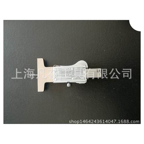 凡莜 精密工业级不锈钢电子数显轮胎深度尺 深度规 卡尺 花纹尺