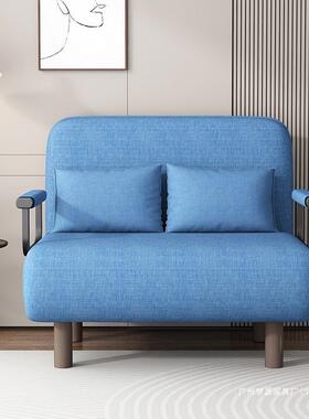 折叠沙发床小户型两阳用厅人休闲沙单发椅午休床ZOP懒人台客多功