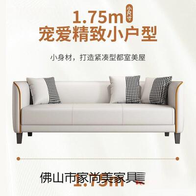沙小型出租屋小沙发轻奢客厅家用户简约现IXL代公寓沙双发人科技