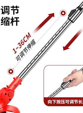 大功动割草机伸率缩小型家坪用除草机锂电电打草机JDO充电农用草