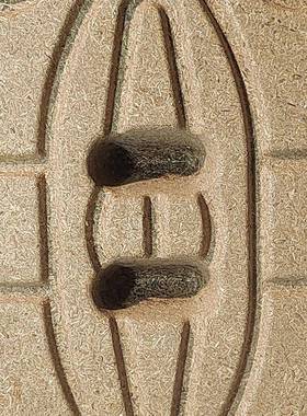 纤出口免熏蒸叉车盘仓防潮模压库木屑仓储木维卡板QQU地台板托托