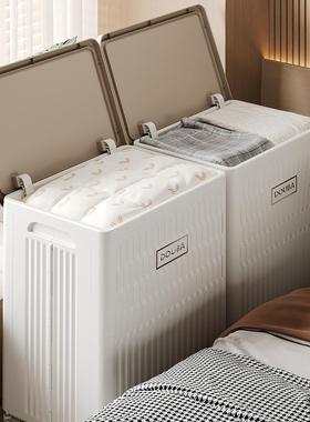 可衣折叠物被子收纳服IGU箱家用大容量卧室衣翻盖整理箱收纳柜储