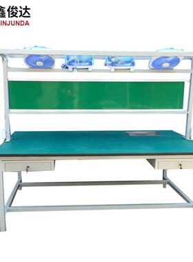 厂可定电子车间打包试验台流XOP水线电带灯静电工作台防家静防操