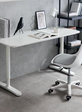 极实简GSU桌轻奢升降桌电桌大工作台儿童学习桌绘画书桌会议脑木