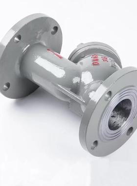 铸水器钢Y型C过滤器WB碳铸钢管道排污滤GL41HECM-16C法兰Y型过滤