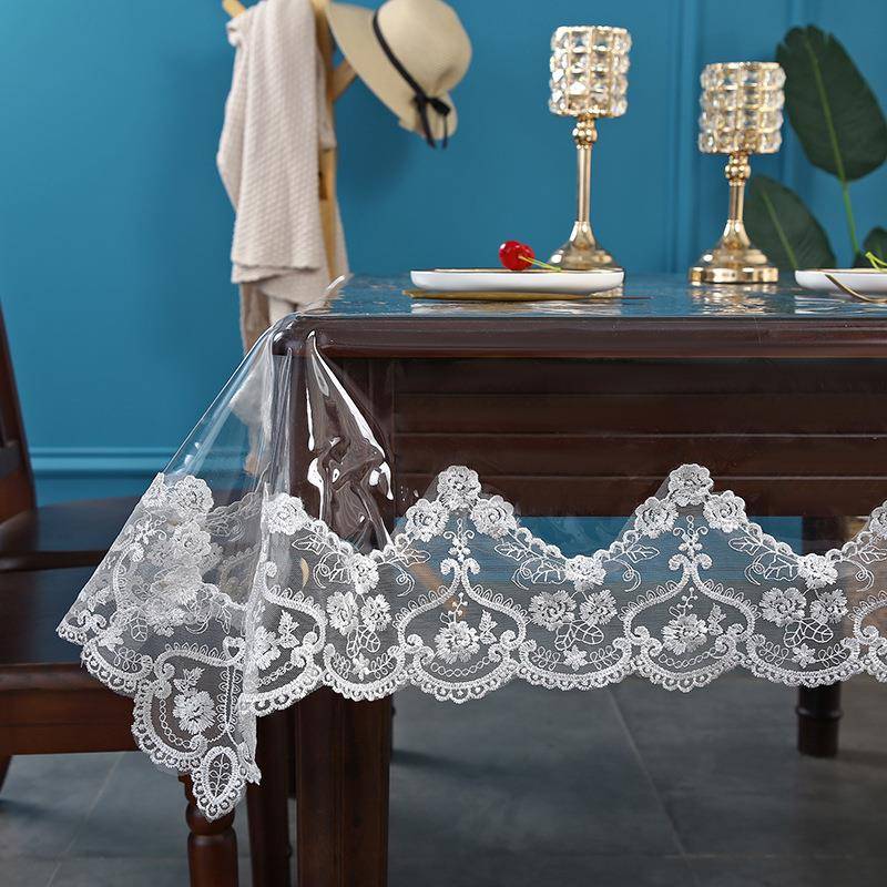 软玻璃塑料PVC防桌布防茶油水烫防免OZR洗餐桌垫透明桌面几垫水晶
