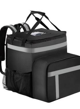 餐厅骑量手容车载外卖LWY包防大水厚保温多层冷热两用野加餐包